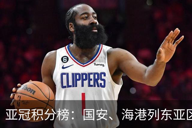 亚冠积分榜：国安、海港列东亚区第5、第8位， 日本三队居前三